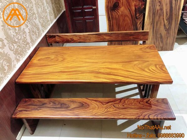 bộ bàn ghế phòng ăn gỗ tự nhiên