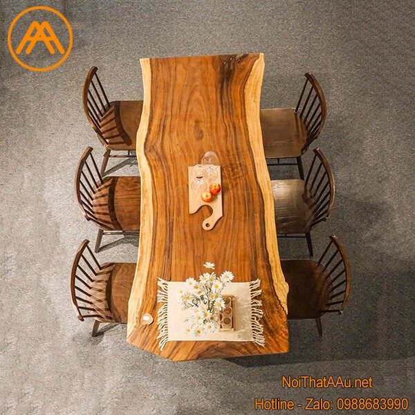 bộ bàn ghế gỗ tự nhiên